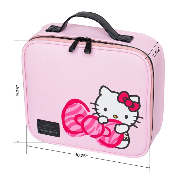 Impressions Vegan Leather Hello Kitty Cosmetic Box - Picture 7 of 12